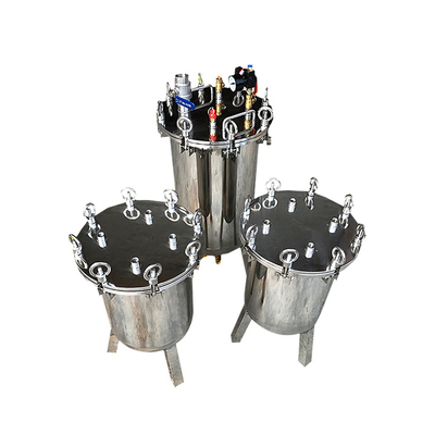 Store 5L Liquid Dispensing Pressure Tank Constant Temperature Mixing Stainless Steel