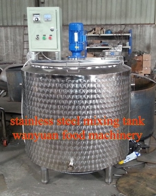 300 gallon stainless steel liquid mixing tank