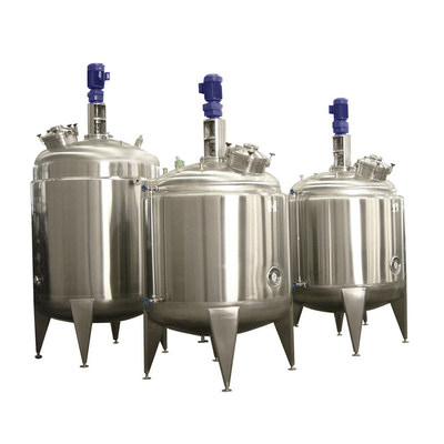 Multifunctional Liquid Soap Stainless Steel Jacket Mobile Vessel Mixing Tank