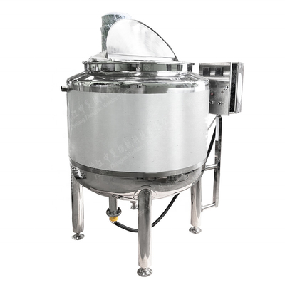 High quality stainless steel viscous liquid emulsion tank with electric heating in mixing equipment for milk