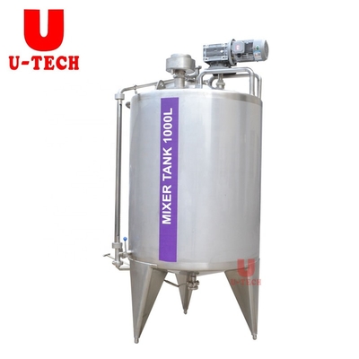 Factory Customize 304/316 Stainless Steel Homogenizer Emulsifier Liquid Soap Detergent Shampoo Making Mixing Machine CO2 Double Tank