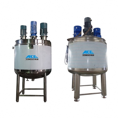 Ce Liquid Certified Stainless Steel 3000L 4000L 5000L 200 Gallon Mixing Tank
