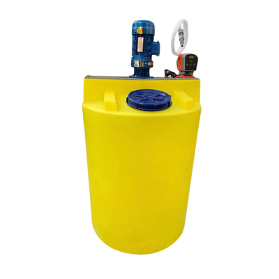 Dosing system chemical dosing tank with agitator from factory manufacturer
