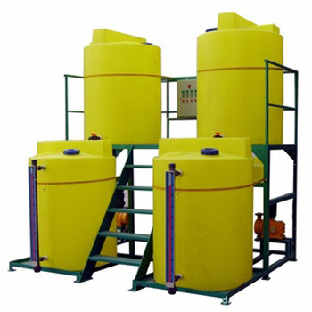 Hotels PAM/PAC/pH PE Tank Chemical Dosing System