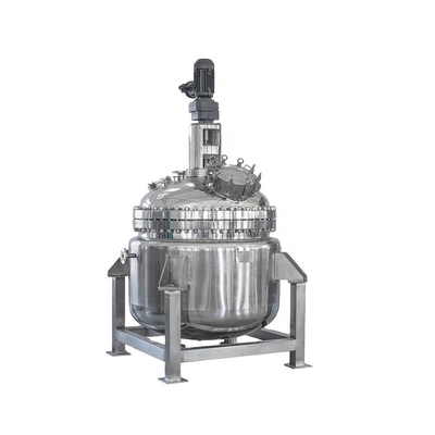 Stainless Steel Viscous Liquid Mixing Tank Mixing Tank With Agitator