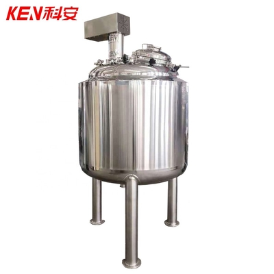 2020-KEAN Stainless Steel Viscous Liquid Mixing Tank with Agitator Homogenizing Mixing Tank for Pharmaceutical