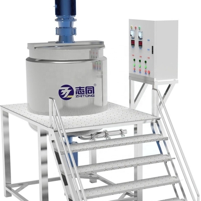 ZT 100L Vacuum Liquid Pharmaceutical Chemical Tank Agitator Mixing Tank