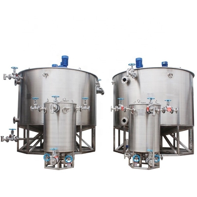 1000 Liter Tank Cream Coated Double Electric Heater Food Storage Mixing Mixing Tank Industry Tanks Pressure Vessel