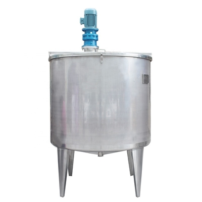 NC Heated Mixing Honey Juice Insulated Storage Tanks Stainless Steel Mixing Tank Homogenizer Mixer Tank Industrial Electric Heating Tank; GUA